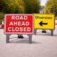 Plastic Temporary Q-Signs 1050 x 750mm