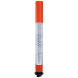swinbac-cylinder-delineator-post-self-righting-melba-swintex-traffic-control-flexible-vehicle-impact-guidance-safety-reflective-highway-uv-resistant-plastic-bollard-pedestrian-starlux-bolt-down-bitumin-pad-adhesive-durable-heavy-duty
