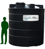 Non-Potable Cylindrical Storage Water Tank