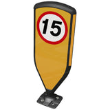 Retroreflective Reboundable Self-Righting Bollard