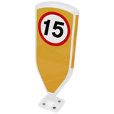 Retroreflective Reboundable Self-Righting Bollard