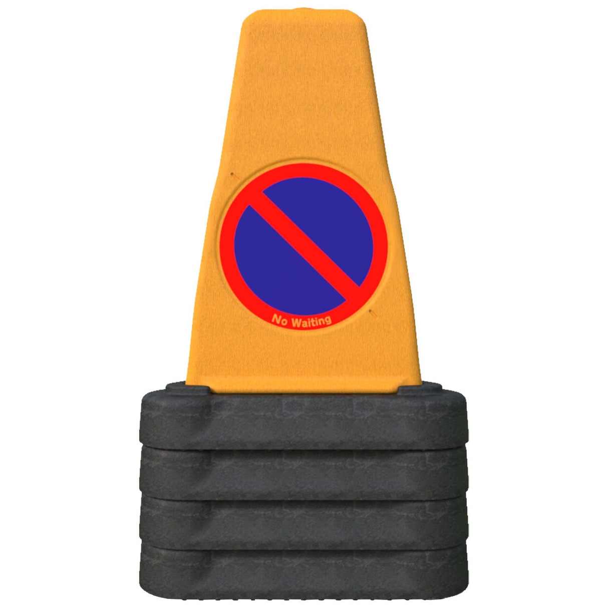 2-Piece 3-Sided No Waiting Bollard