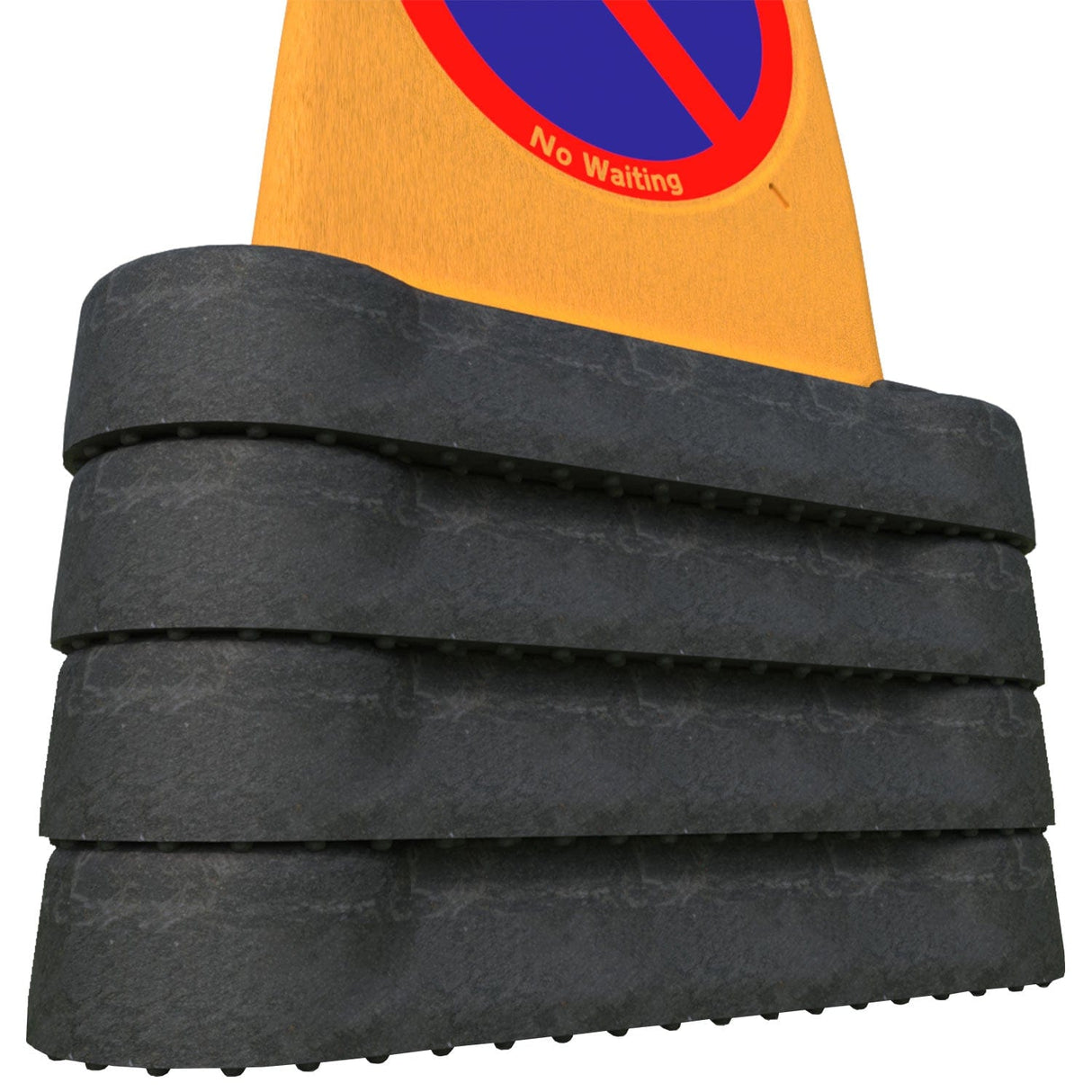 2-Piece 3-Sided No Waiting Bollard