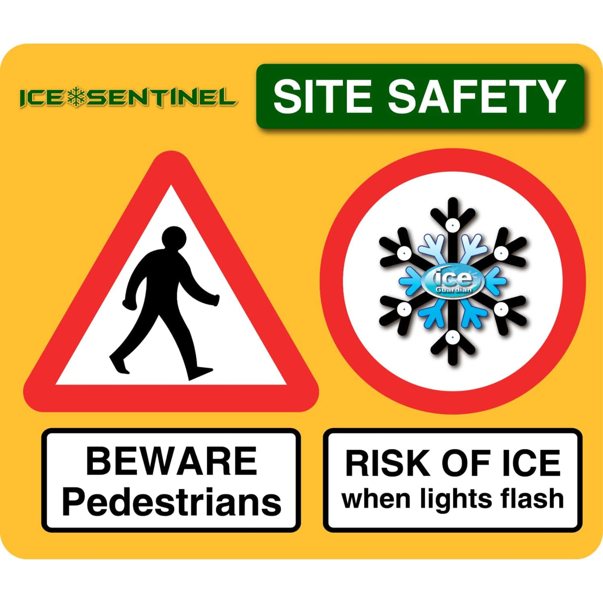 Ice Warning Flashing