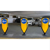 Retroreflective Reboundable Self-Righting Bollard