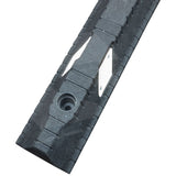 1800mm black and white parking stops