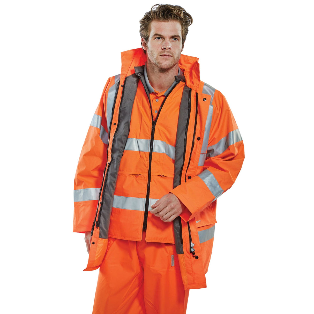Orange Jacket and Bodywarmer