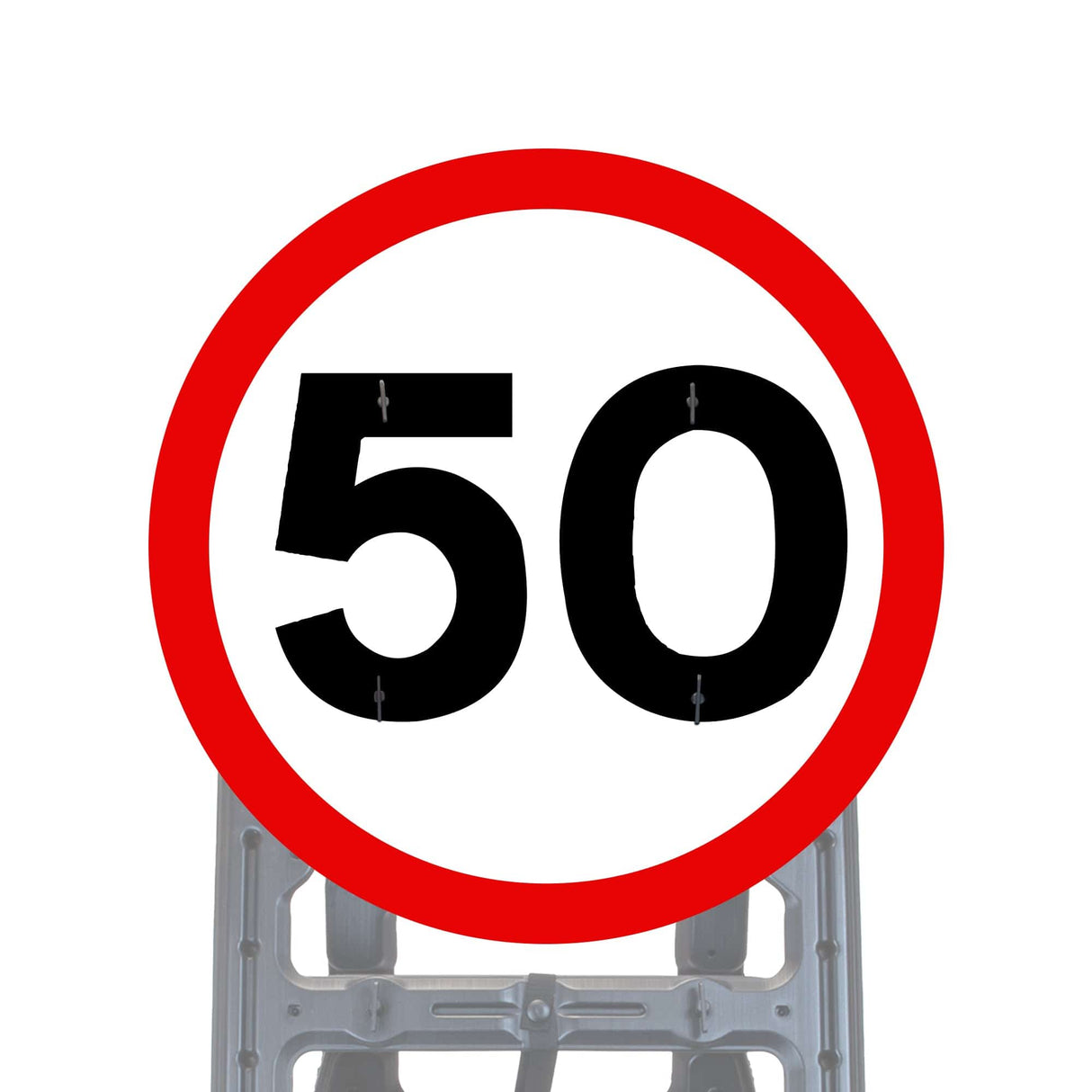 Reflective Quick Fit Sign Faces Chapter 8 Compliant The Red Book Road Sign High Visibility Traffic Safety Temporary Boards Custom Sign Frame RA1 HIP Class 2 RA2 Prismatic GRP Plastic Substrate Composite Dibond