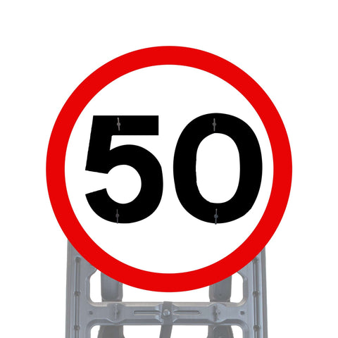 Reflective Quick Fit Sign Faces Chapter 8 Compliant The Red Book Road Sign High Visibility Traffic Safety Temporary Boards Custom Sign Frame RA1  HIP Class 2 RA2 Prismatic GRP Plastic Substrate Composite Dibond