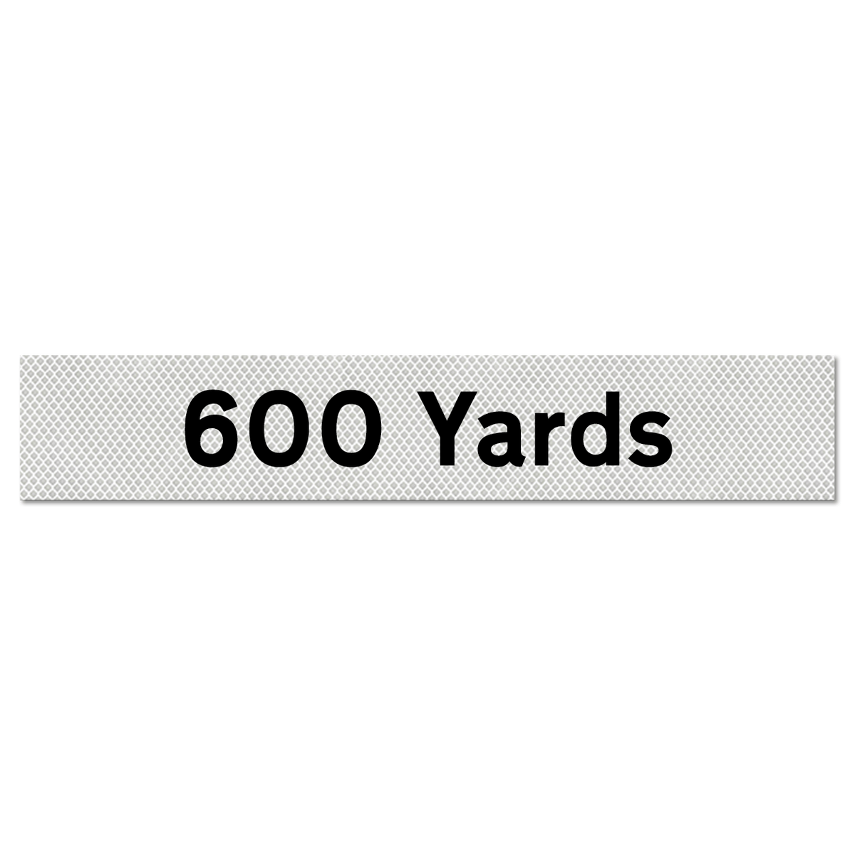 600 Yards Supplementary Plate - Q-Sign
