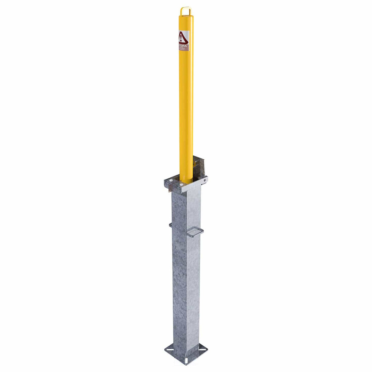 Retractable Telescopic Round Parking Post - 745mm