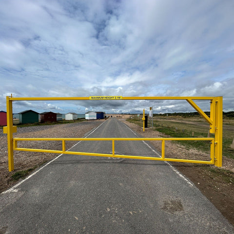 Height Barrier with Lower Swing Gate