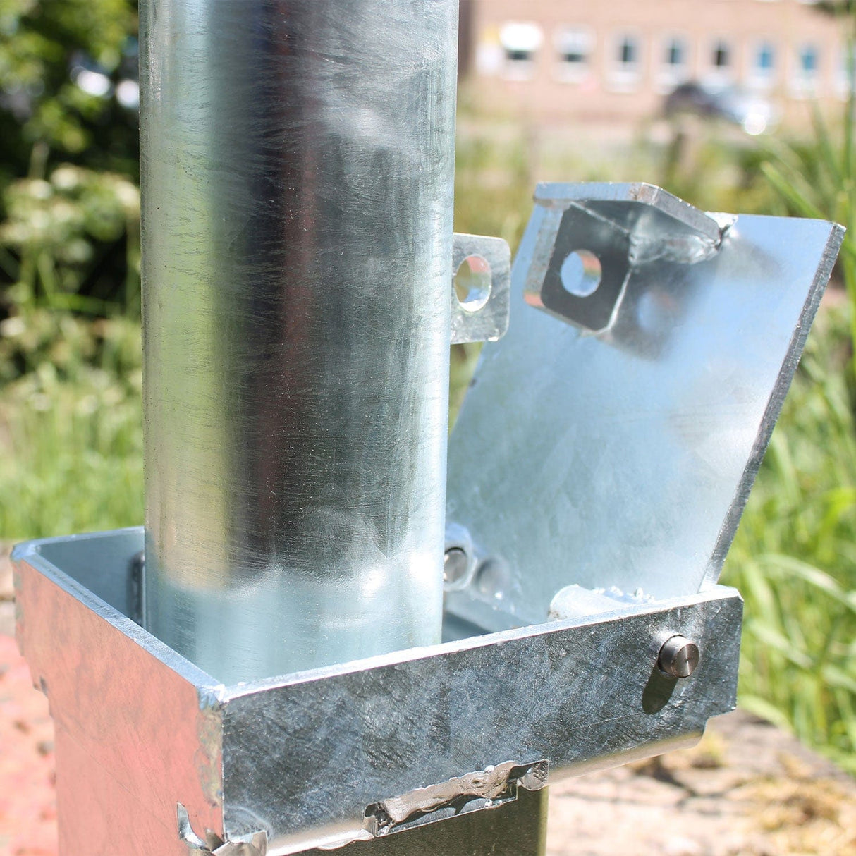 Galvanised Steel Removable Padlockable Hoop