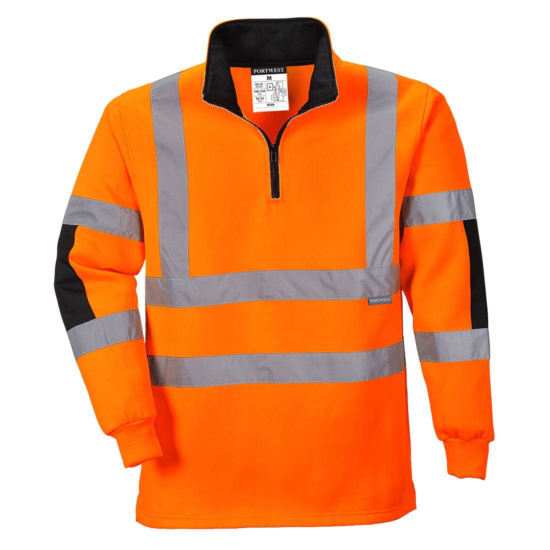 Portwest B308 Class 3 Xenon Hi-Vis Rugby Shirt