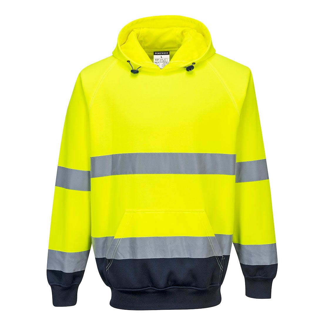 Portwest B316 Class 3 Hi-Vis Contrast Hoodie