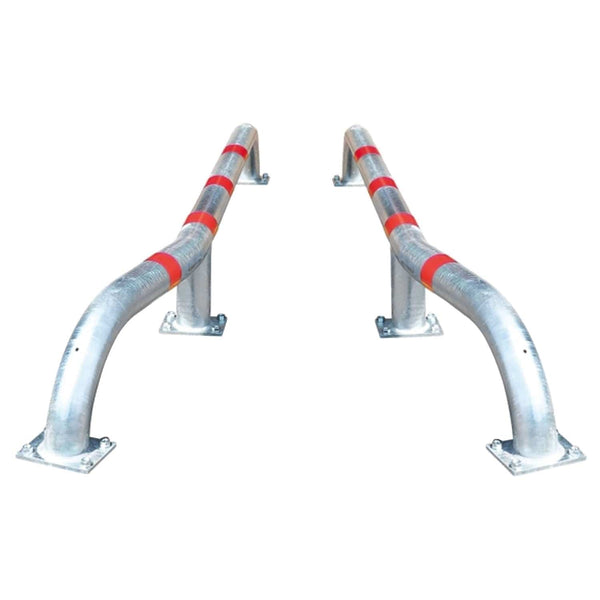 BLACK BULL Cranked HGV Wheel Guides Galvanised SSUK