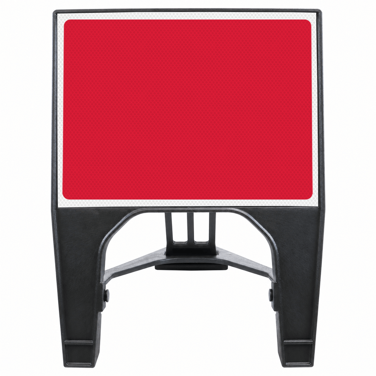 Blank Red 600 x 450mm Q-Sign