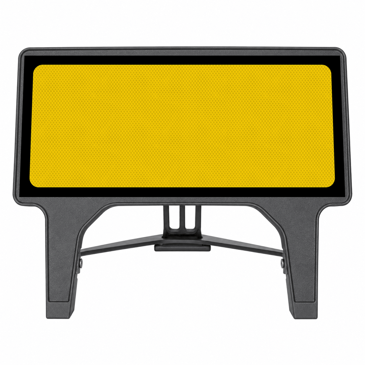 Blank Yellow/Black 1050 x 450mm Q-Sign