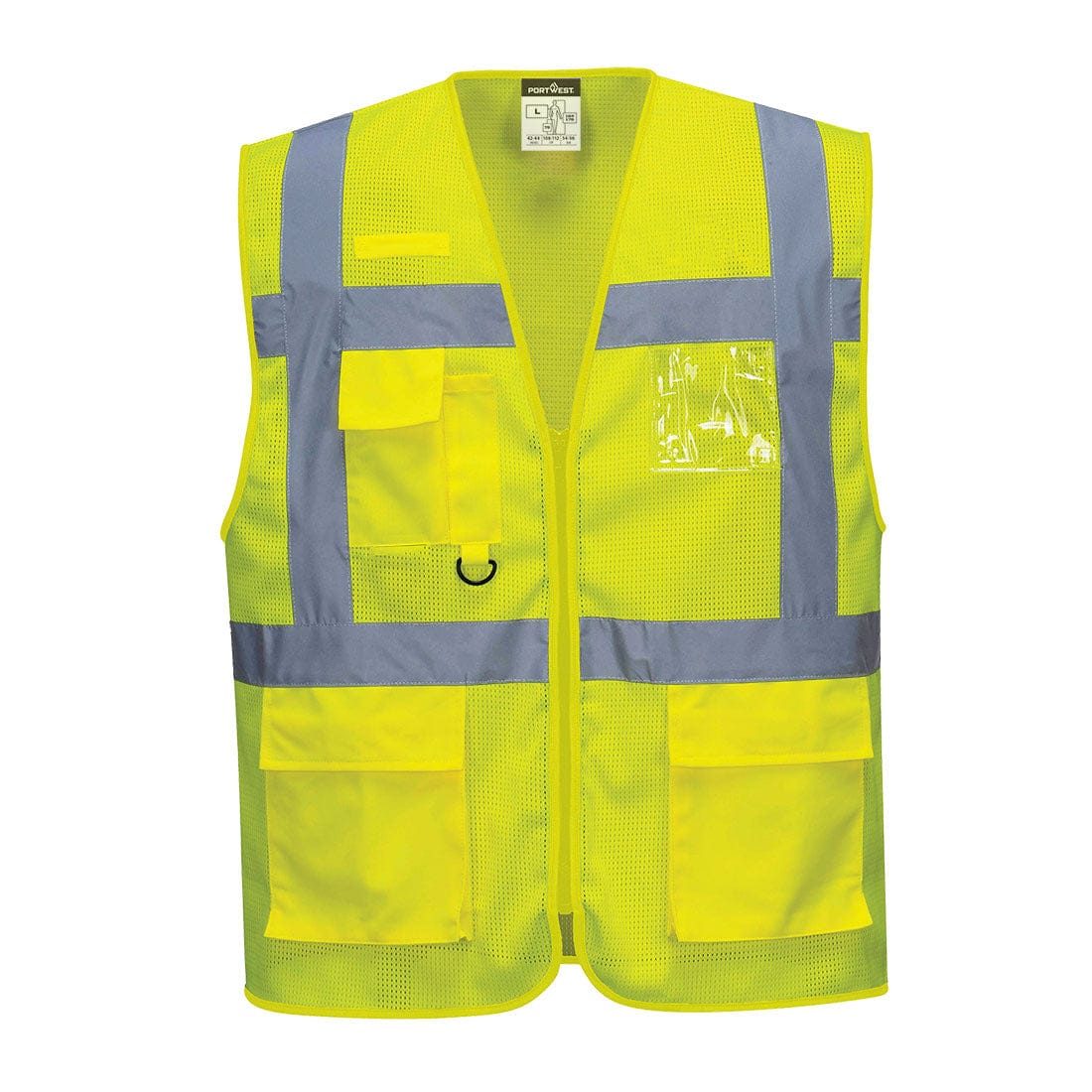 Portwest C376 Class 2 Athens Hi-Vis Mesh Executive Vest