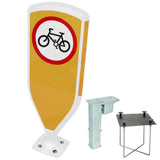 Retroreflective Reboundable Self-Righting Bollard