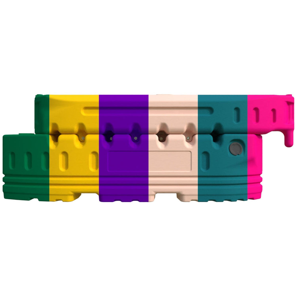 Custom Colour City Wall Water Filled Barrier