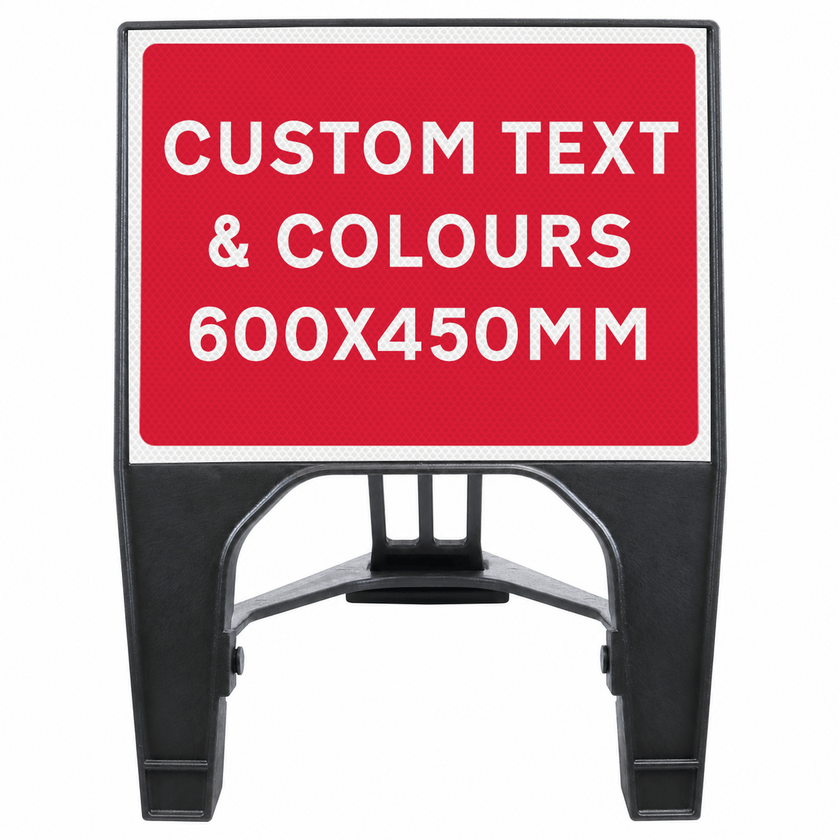 Custom 600 x 450mm Q-Sign