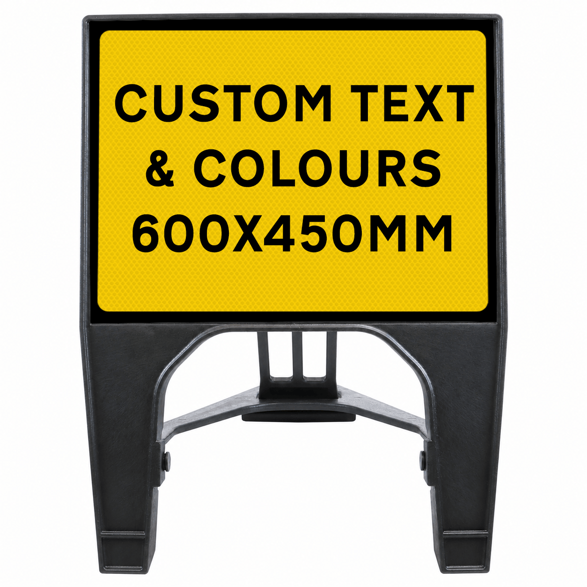 Custom 600 x 450mm Q-Sign