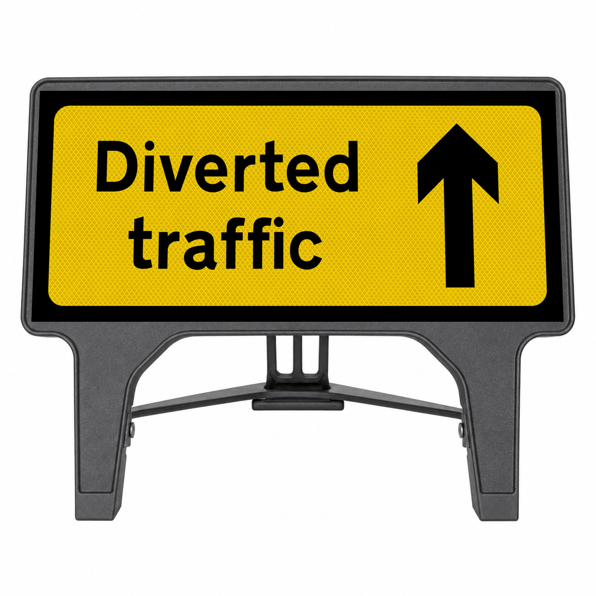 Diverted Traffic Forward 1050 x 450mm 2703 Q-Sign