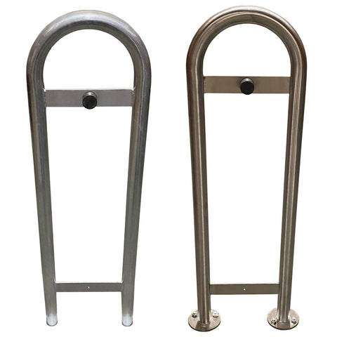 door-guard-stopper-350mm-protector-heavy-duty-large-bumper-ragged-galvanised-stainless-steel-rubber-stop-safety-barrier-flanged-indoor-outdoor-commercial-schools-universities-warehouses-factories-infill-panel