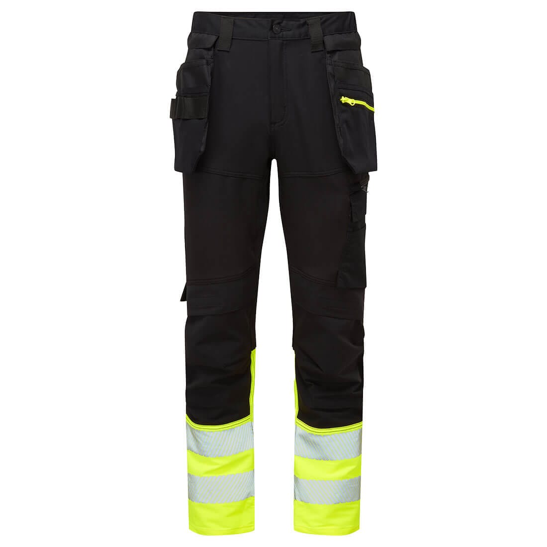 Portwest DX457 DX4 Hi-Vis Class 1 Detachable Holster Pocket Craft Trousers
