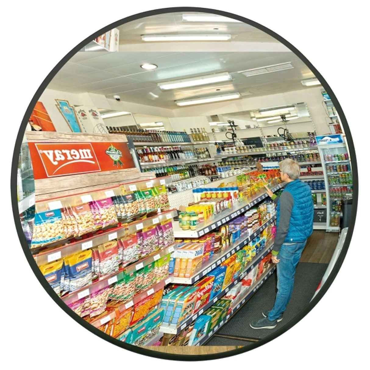 Wall Mounted Observation Mirror