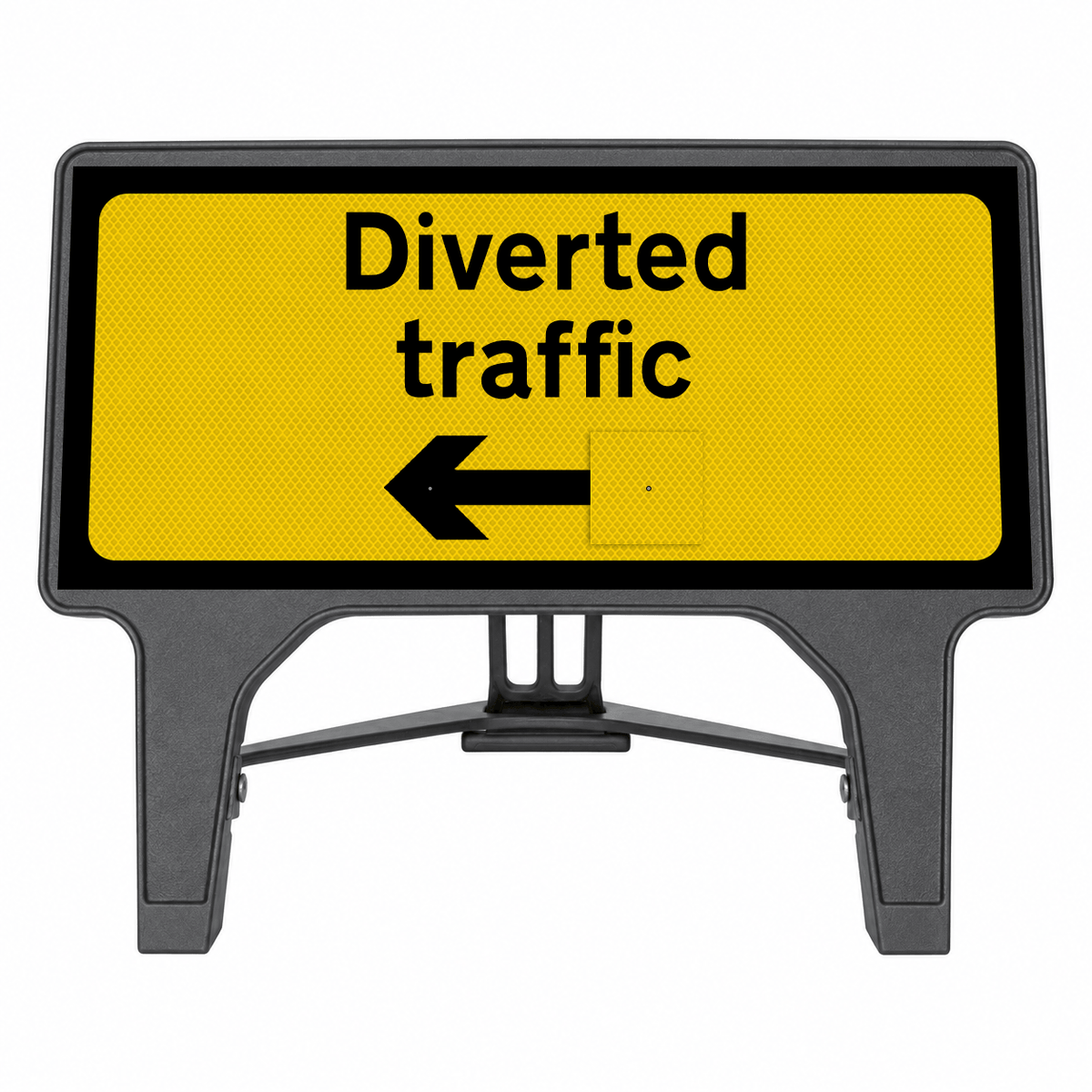 Diverted Traffic Reversible 1050 x 450mm 2703 Q-Sign