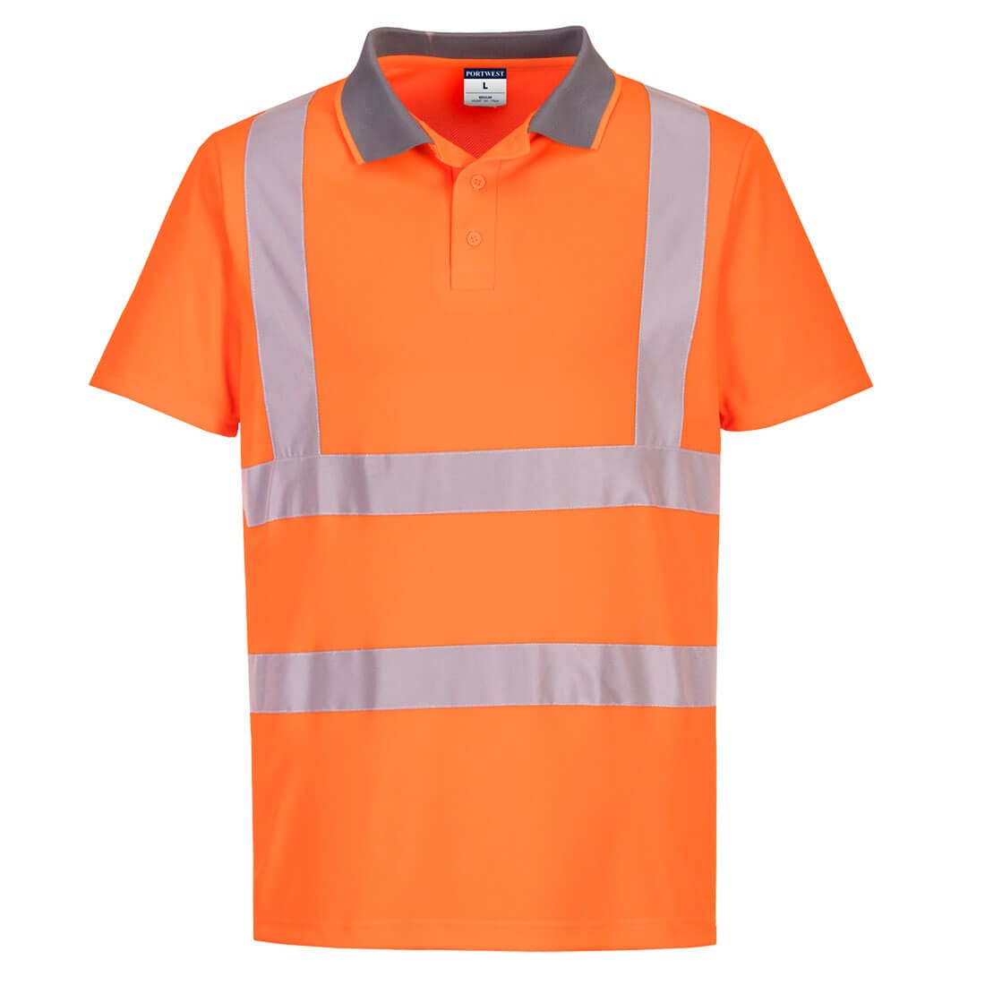Portwest EC10 Class 2 Eco Hi-Vis Polo Shirt S/S (6 Pack)