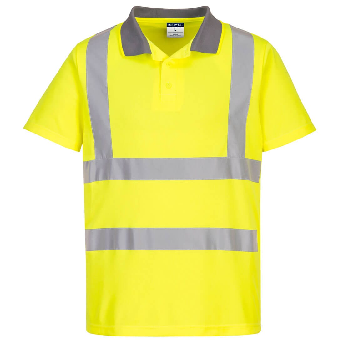 Portwest EC10 Class 2 Eco Hi-Vis Polo Shirt S/S (6 Pack)