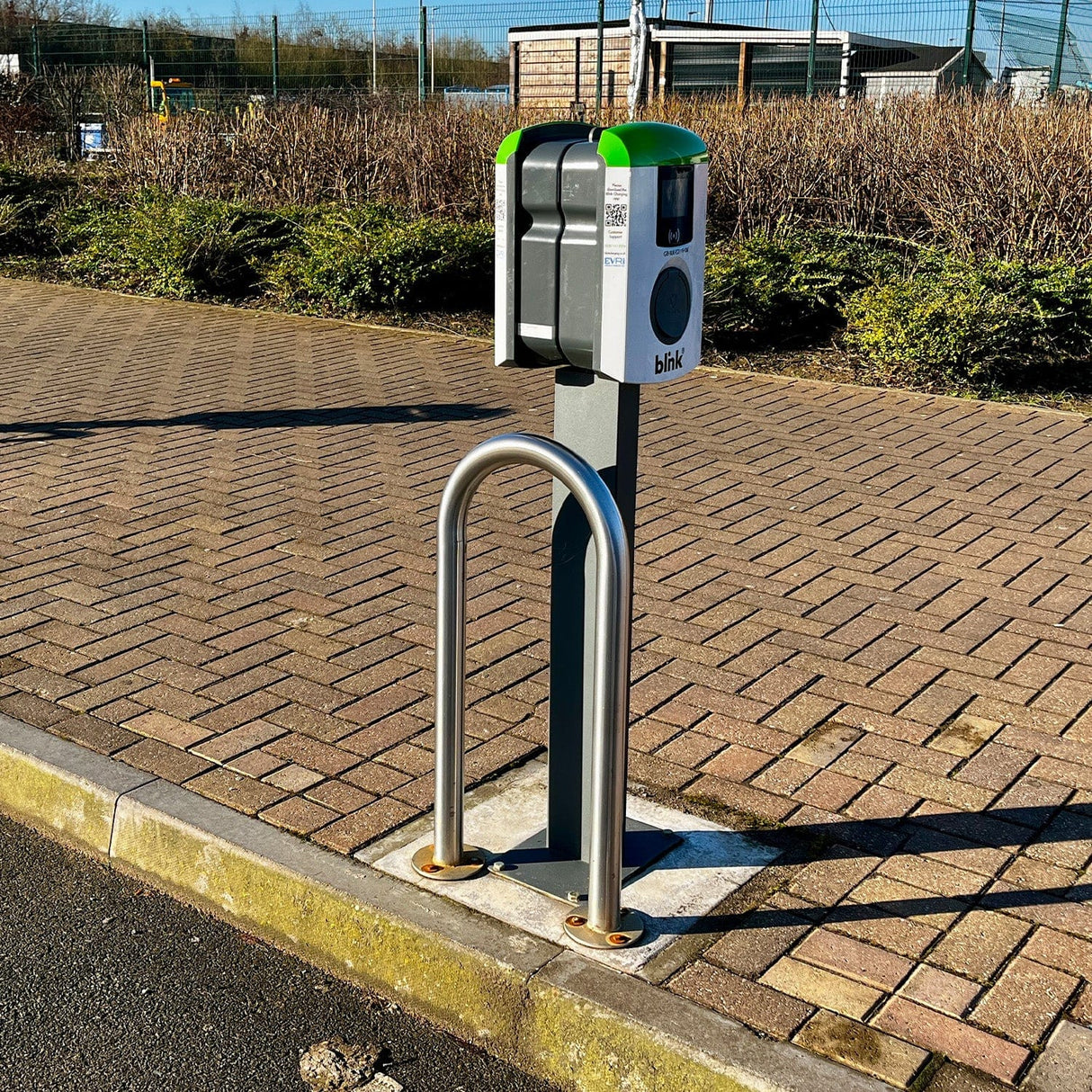 EV Charger Protection Hoop Barrier