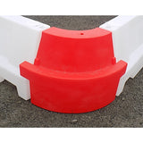 Evo-Waterfilled-Barrier-Mesh-Panel-Waterfilled-Barrier-System-Traffic-Safety-Removable-and-Reusable-High-Visibility-Impact-Resistant-Mesh-Panel-Portable-Construction-Site-Road-corner-piece-red