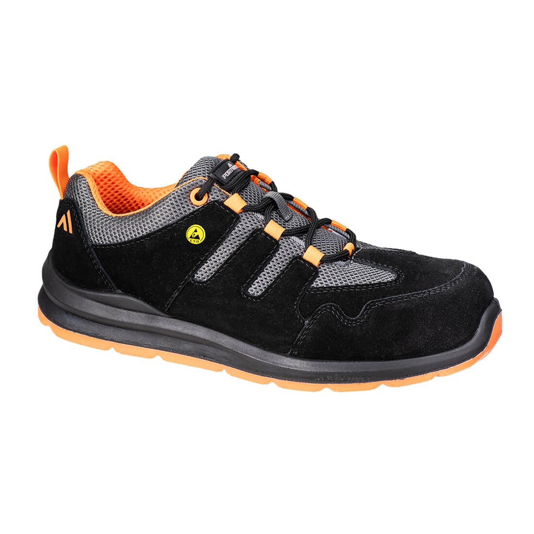 Portwest FE07 Waterproof Composite Cow Suede Leather Trainer S1 ESD SR FO