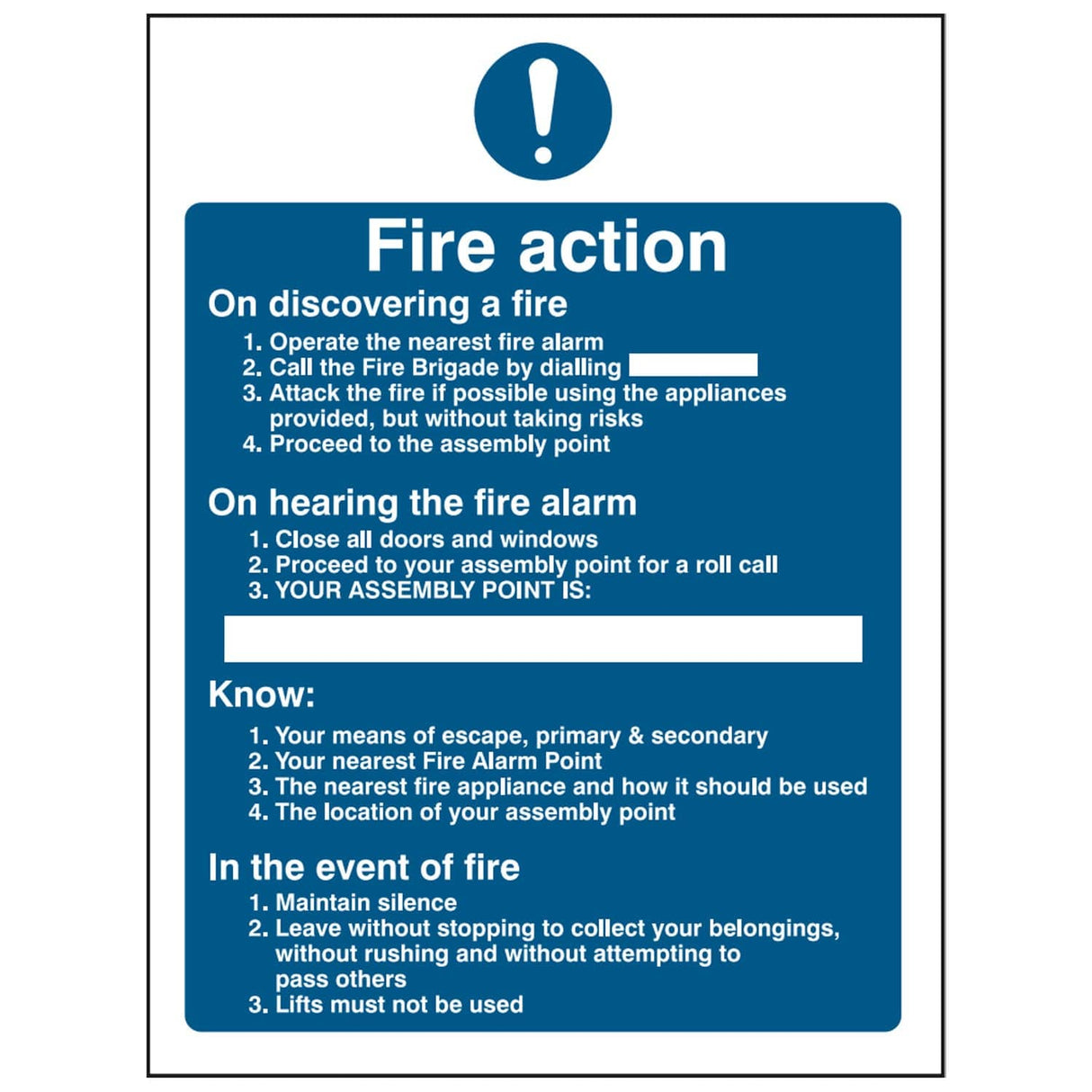 fire-action-on-discovering-a-fire-alarm-steps-assembly-point-sign-safety-extinguisher-signage-fire-evacuation-escape-hazard-identify-locate-instruct-prevention-regulations-compliance-gear-self-adhesive-rigid-PVC-foam-high-impact-polystyrene-photoluminescent-polycarbonate