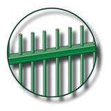 Vertical Bar Metal Fence Railings
