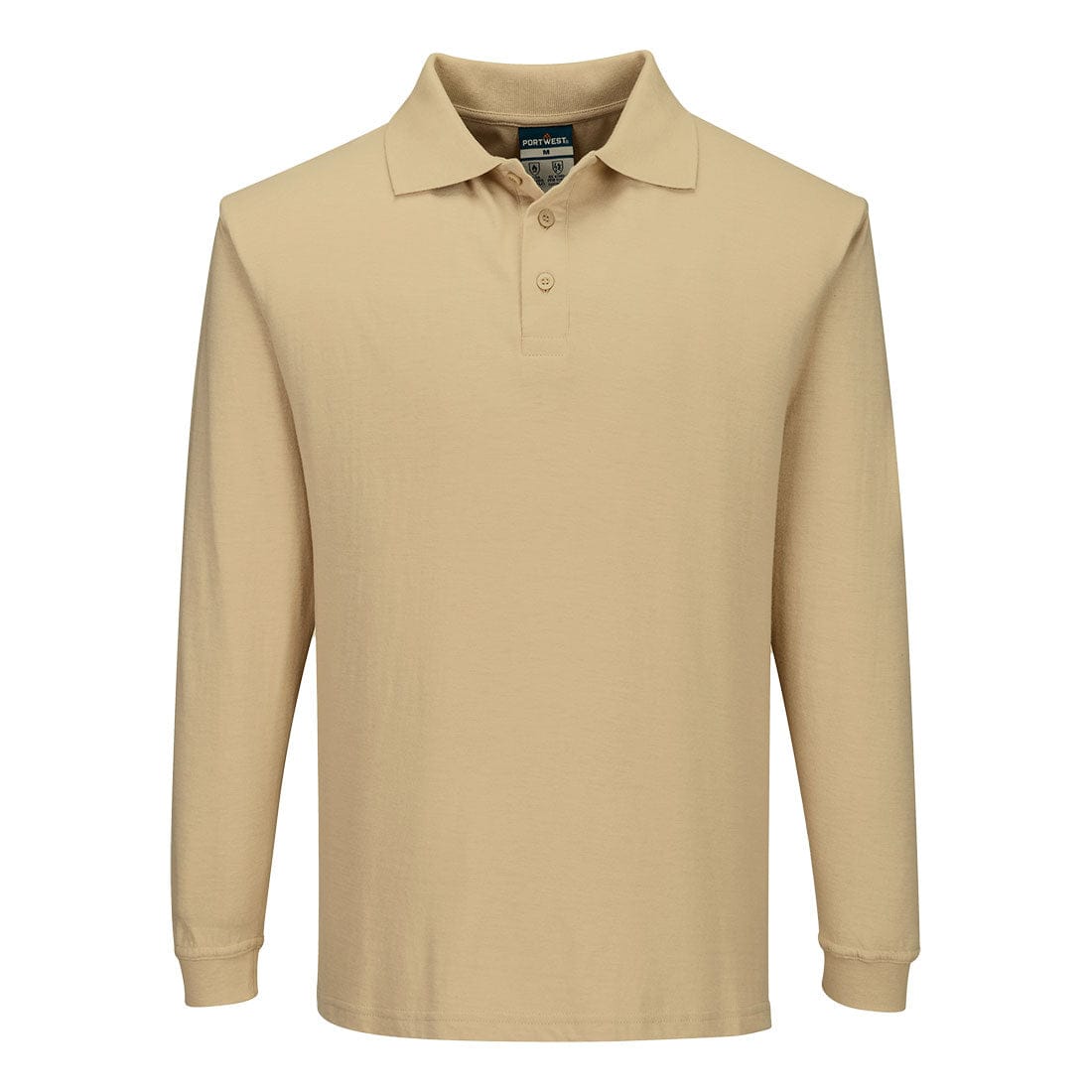 Portwest FR10 Modaflame Knit FR Long Sleeve Polo Shirt