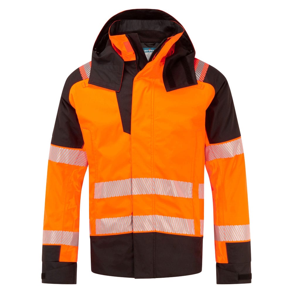 Portwest FR606 Waterproof PW3 Modaflame Rain+ Hi-Vis Multi-Norm FR Winter Jacket