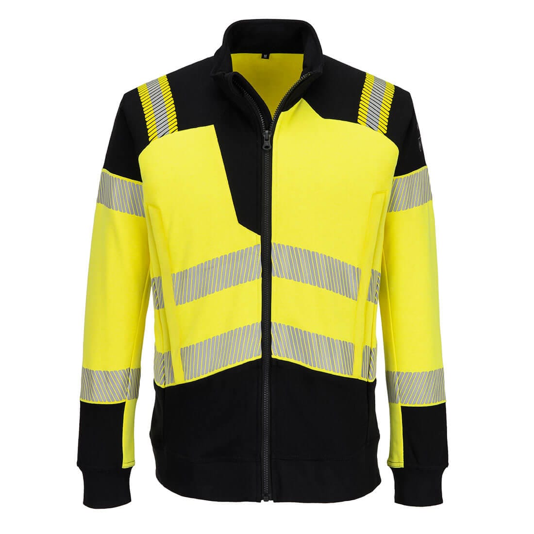 Portwest FR717 PW3 Modaflame Knit Hi-Vis FR Full Zip Sweatshirt