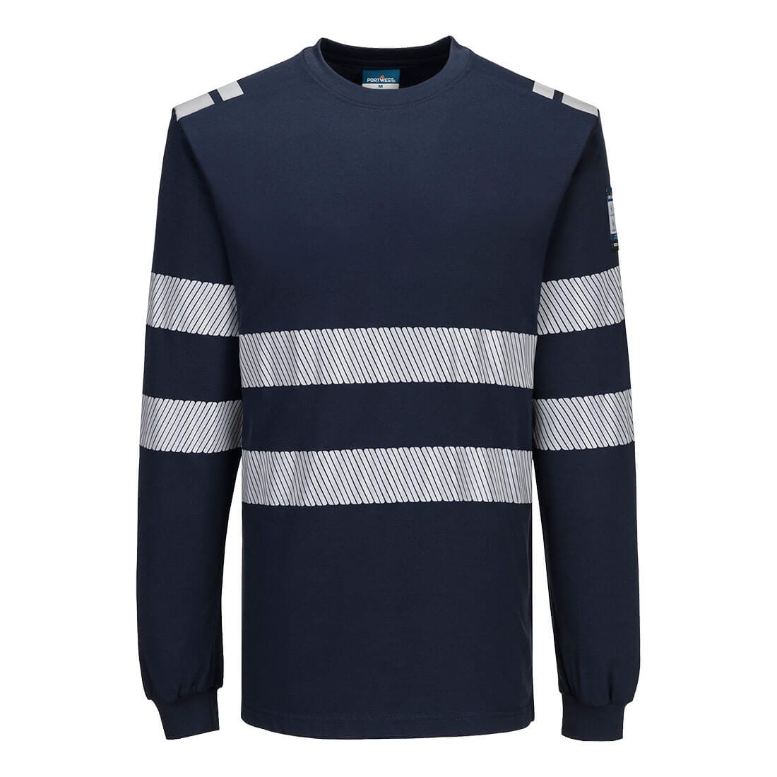 Portwest FR732 PW3 Modaflame Knit FR Long Sleeve T-Shirt