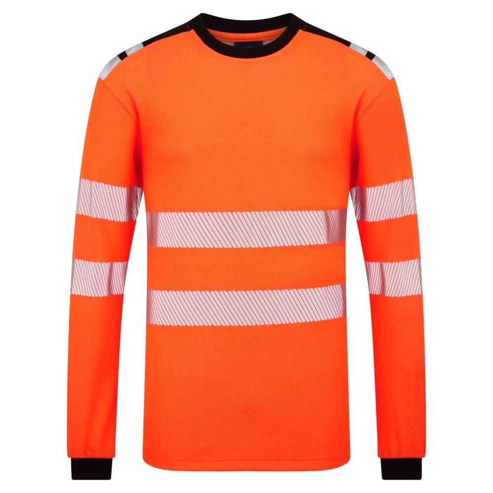 Portwest FR736 PW3 Modaflame Knit HVO FR Long Sleeve T-Shirt