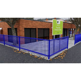 Vertical Bar Metal Fence Railings