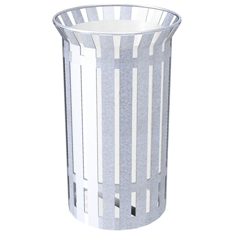Heavy Duty Flared Top Steel Litter Bin
