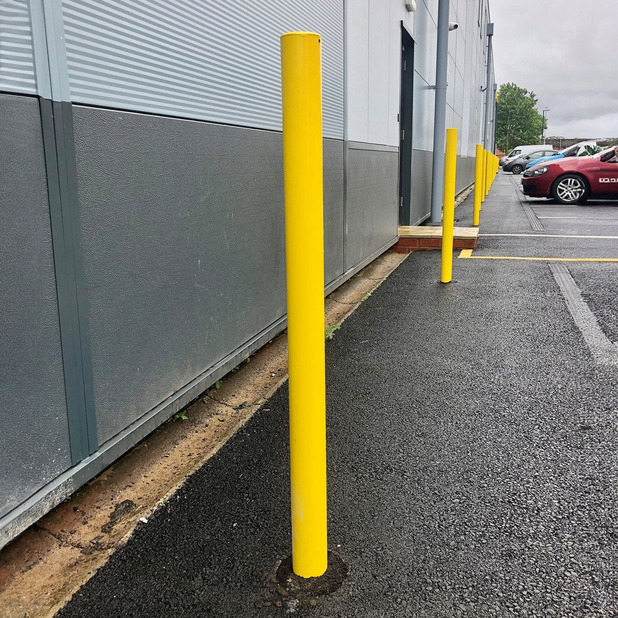 Yellow Bollard