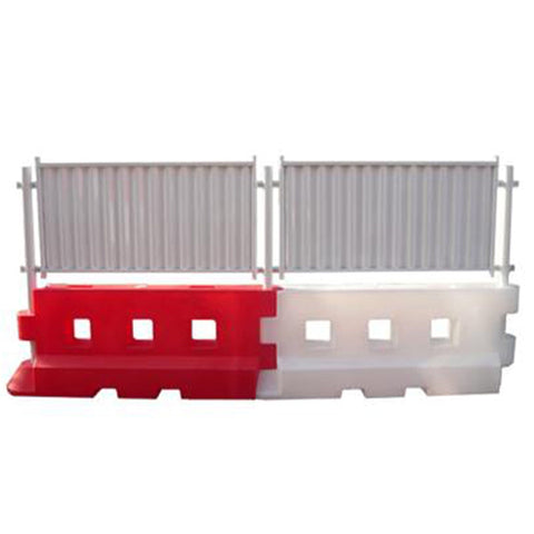 GB2-heavy-duty-road-safety-water-filled-barrier-solid-hoarding-panel-2-metre-equipment-traffic-system-roadway-barricades-construction-sites-portability-high-visibility-impact-resistant-temporary-removable-modular-control-device-safety-barricade-wall-separator