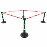 Retractable-barrier-cone-kit-Skipper-TM-traffic-safety-cone-retractable-tape-barrier-high-visibility-events-reflective-belt-portable-temporary-heavy-duty-prismatic-pvc-orange-warehouse-road-37m-black-yellow