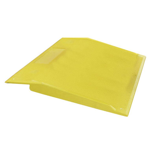 GRP-Kerb-Ramp-Glass-Reinforced-Plastic-Lightweight-Portable-Durable-Non-Slip-Wheelchair-Accessible-Traffic-Industrial-Commercial-Construction-Road-Pavement-Municipal-yellow